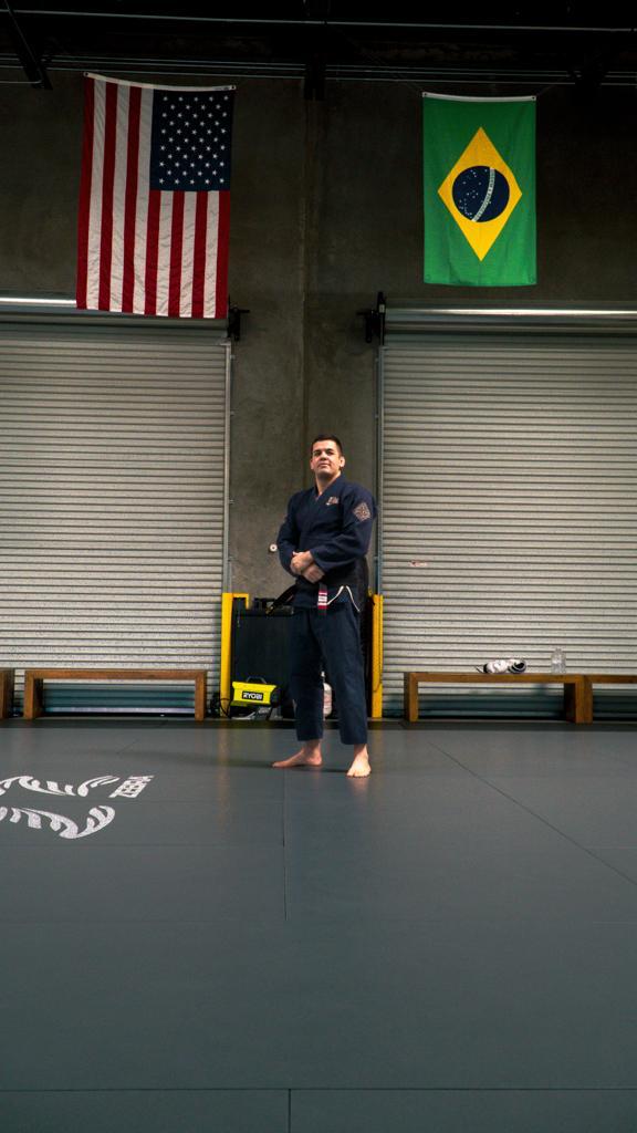 ROMMA head coach on the mat